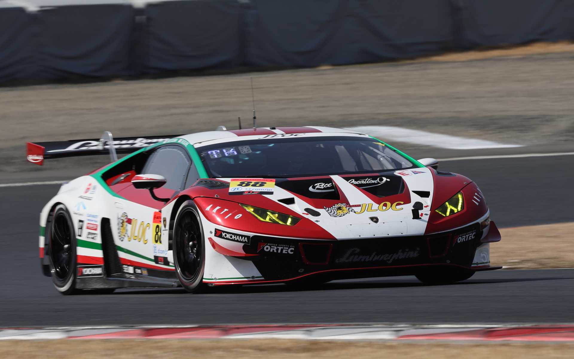 88号車 JLOC Lamborghini GT3（小暮卓史/元嶋佑弥）