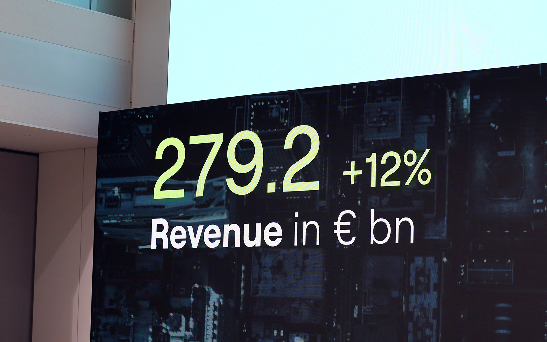 売上高は2792億ユーロ