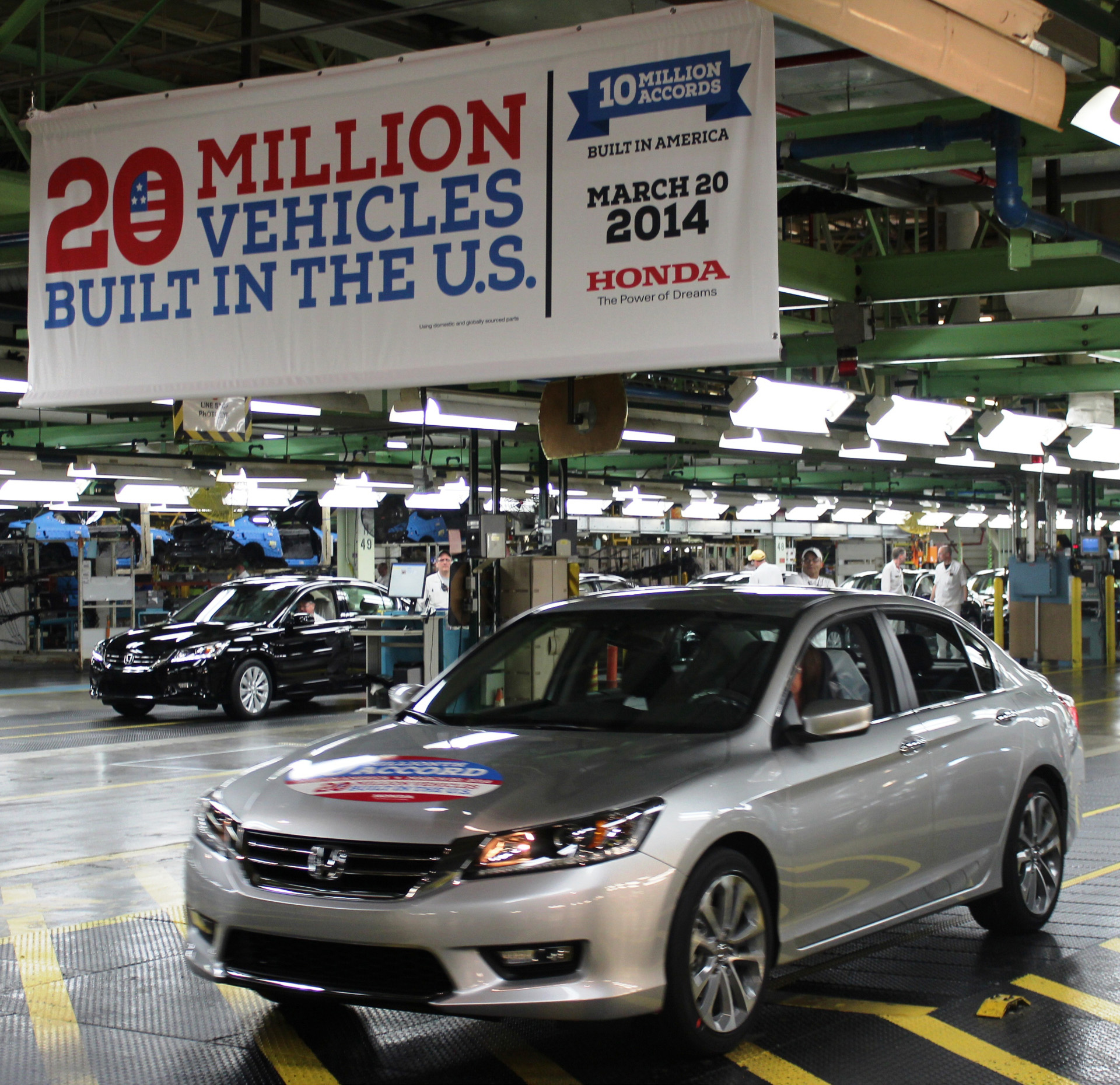 写真は2014年のオハイオ州メアリズビル工場