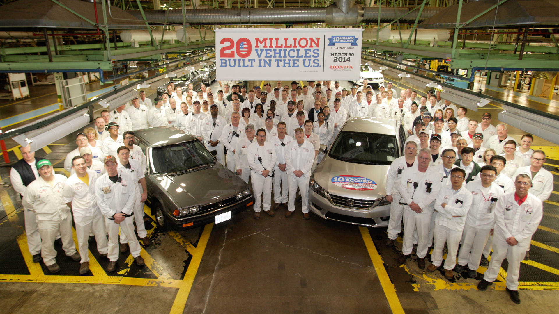 写真は2014年のオハイオ州メアリズビル工場