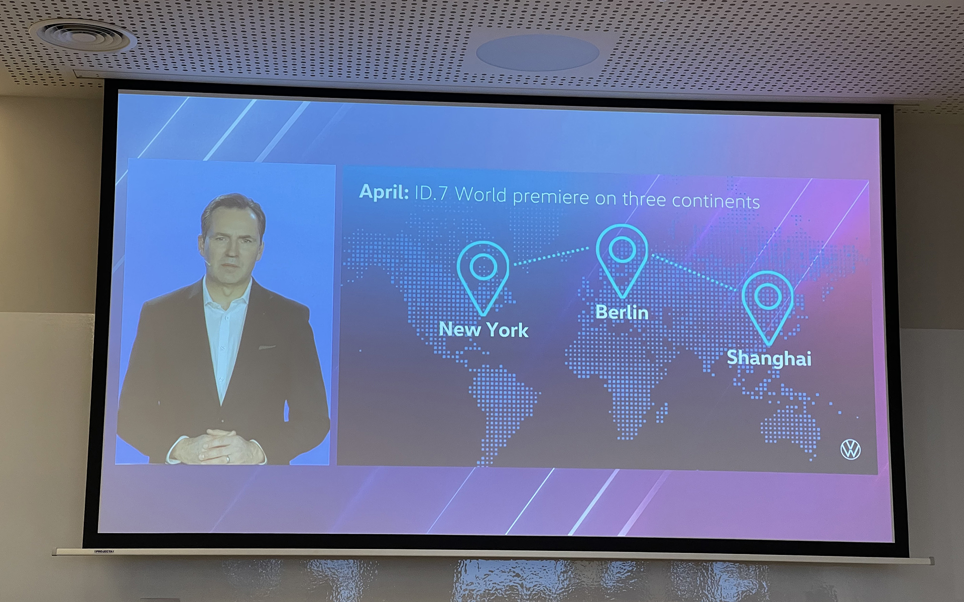 フラグシップセダンの「ID.7」はニューヨーク、ベルリン、上海で披露