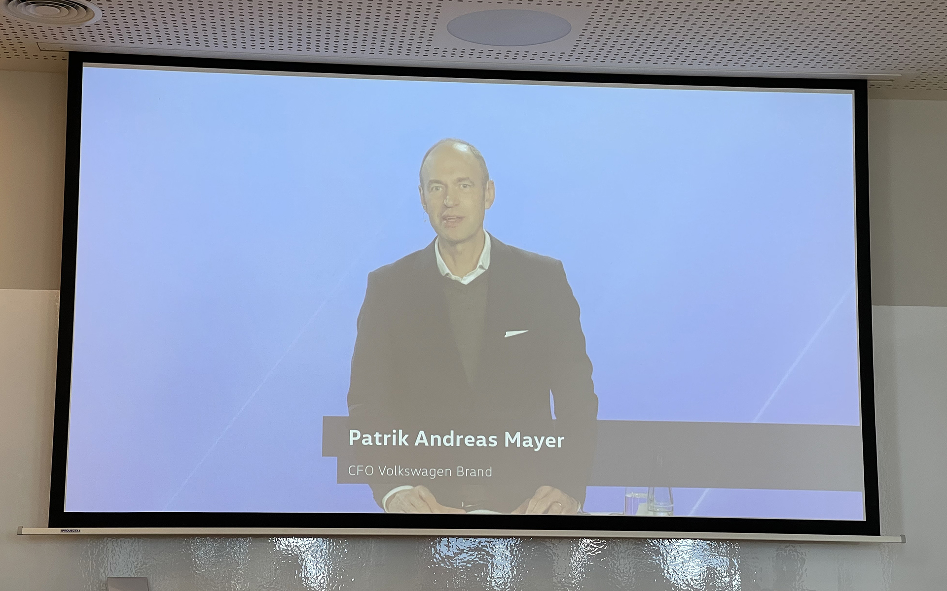 フォルクスワーゲン最高財務責任者（CFO）のパトリック・アンドレアス・マイアー氏