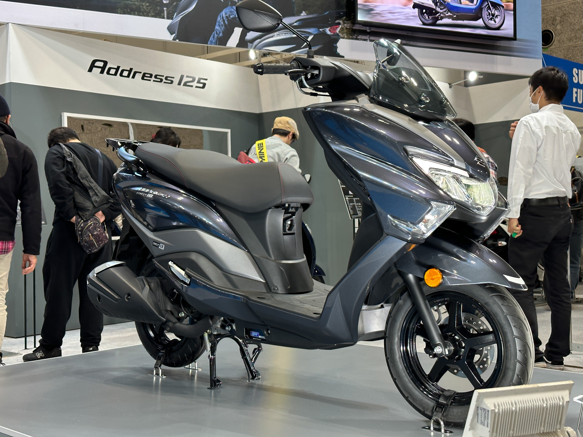 新型「バーグマンストリート125EX」