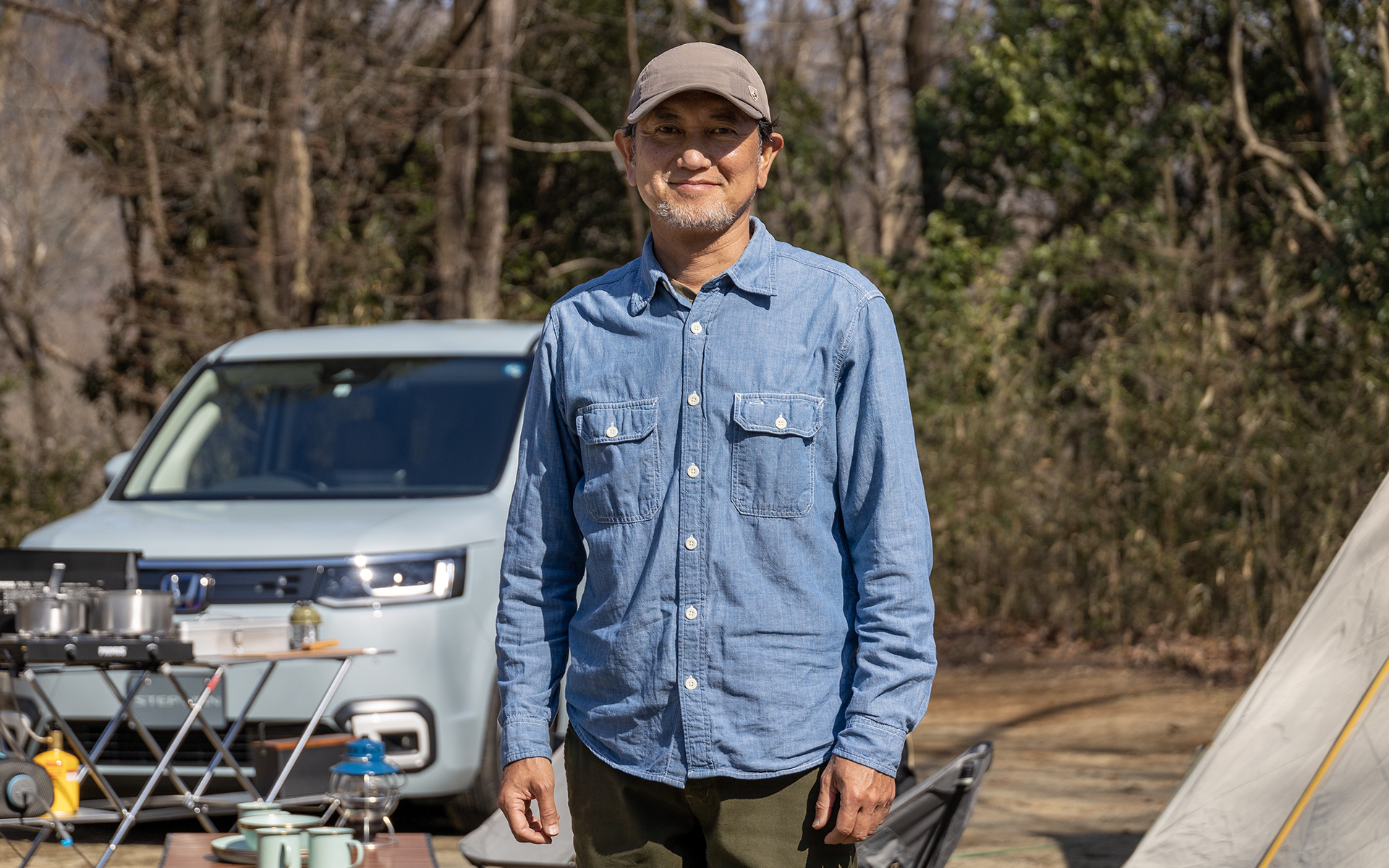 アウトドアコーディネーターである小雀陣二さん