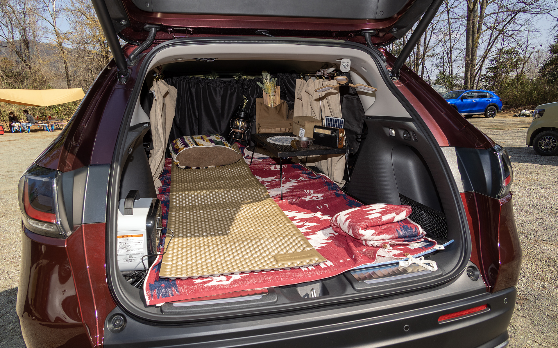 ZR-Vでの車中泊というユニークな楽しみ方を紹介