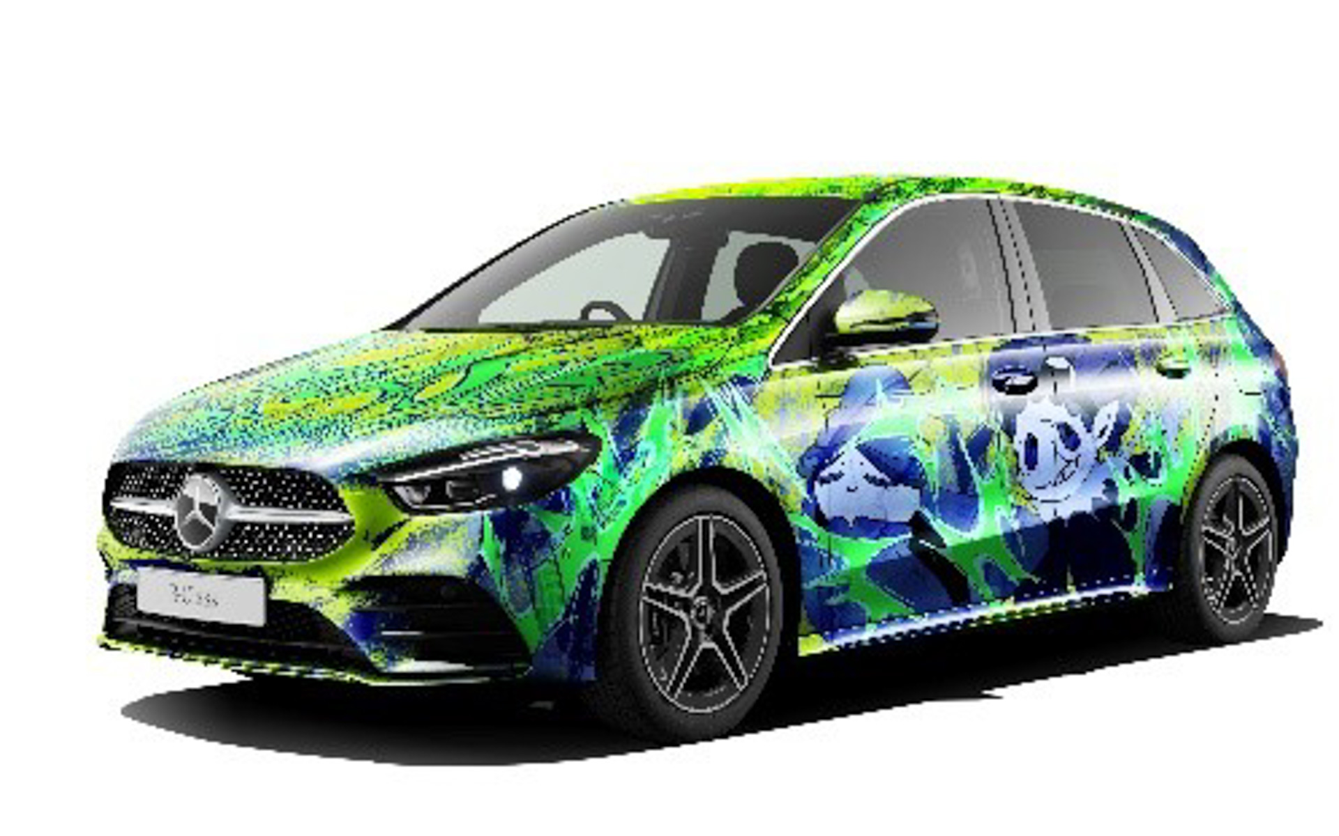 Bクラスの「YOASOBIラッピングカー」