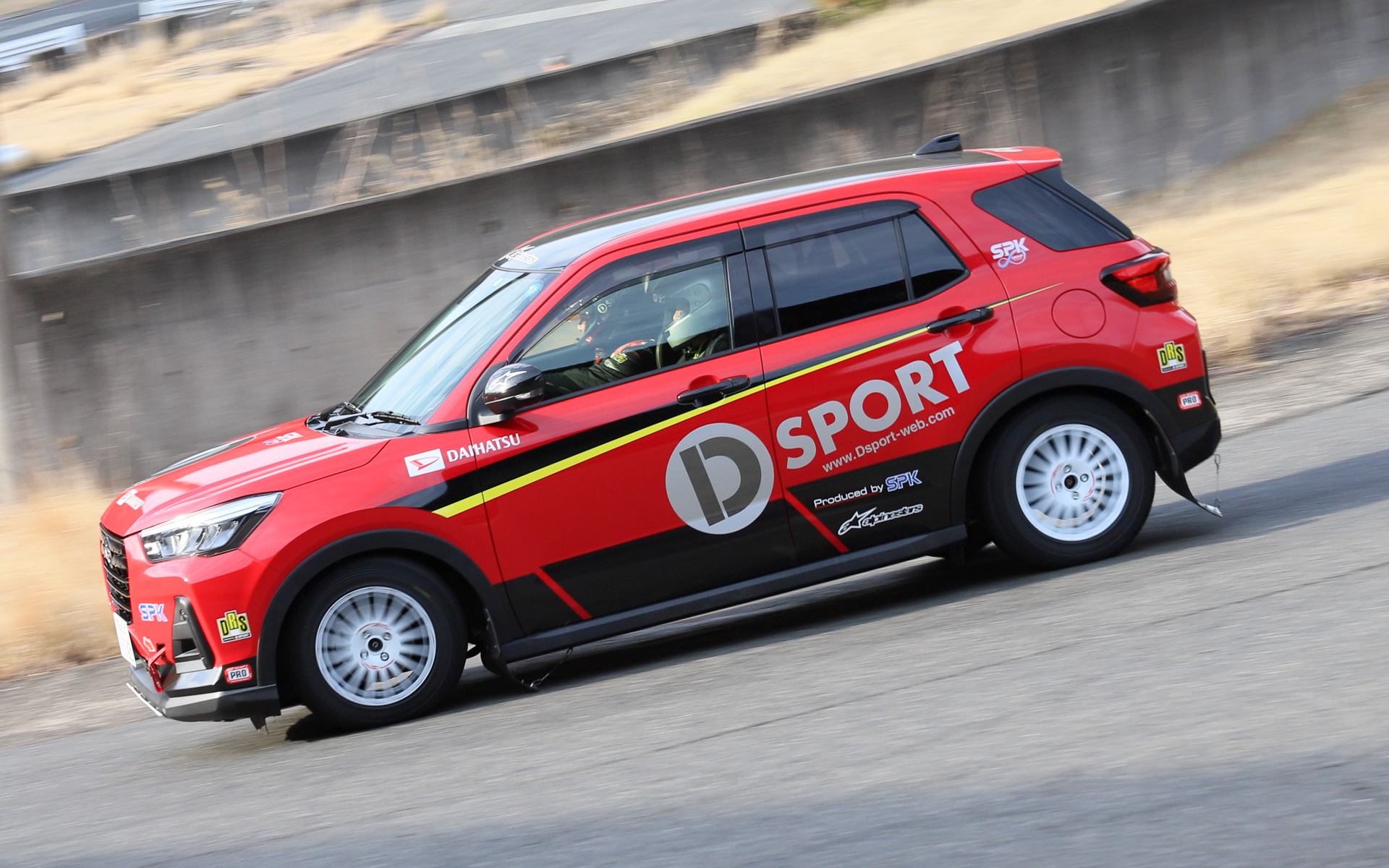 「D-SPORT Racing Team」の参戦予定マシンのダイハツ「ロッキー」