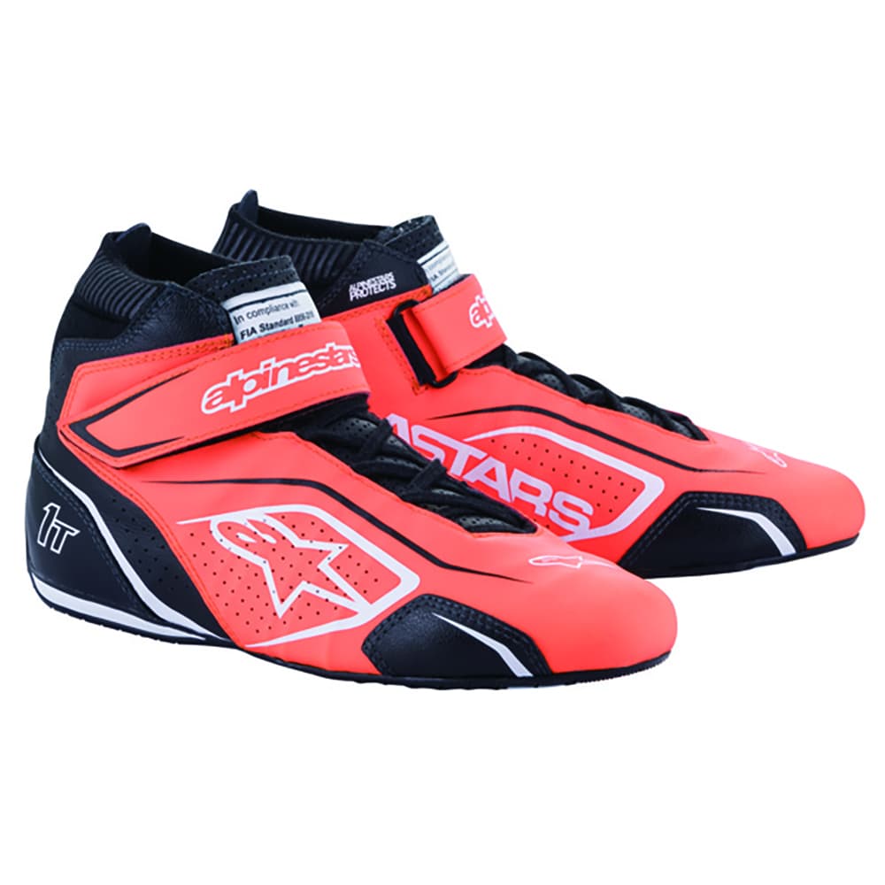 TECH-1 T V3 SHOES、カラーはORANGE FLUO BLACK WHITE（4512）