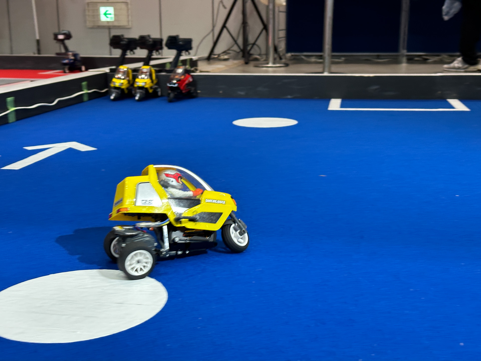 屋内展示のようす