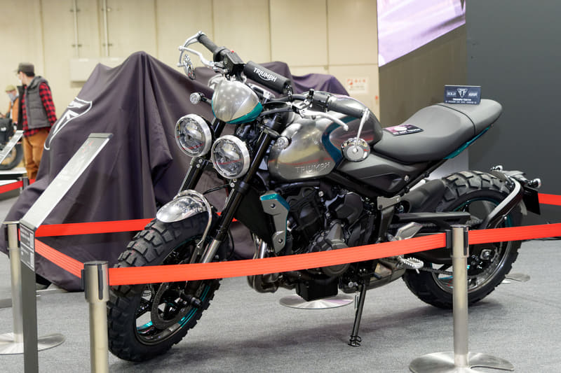 第50回東京モーターサイクルショー】トライアンフ、Moto2