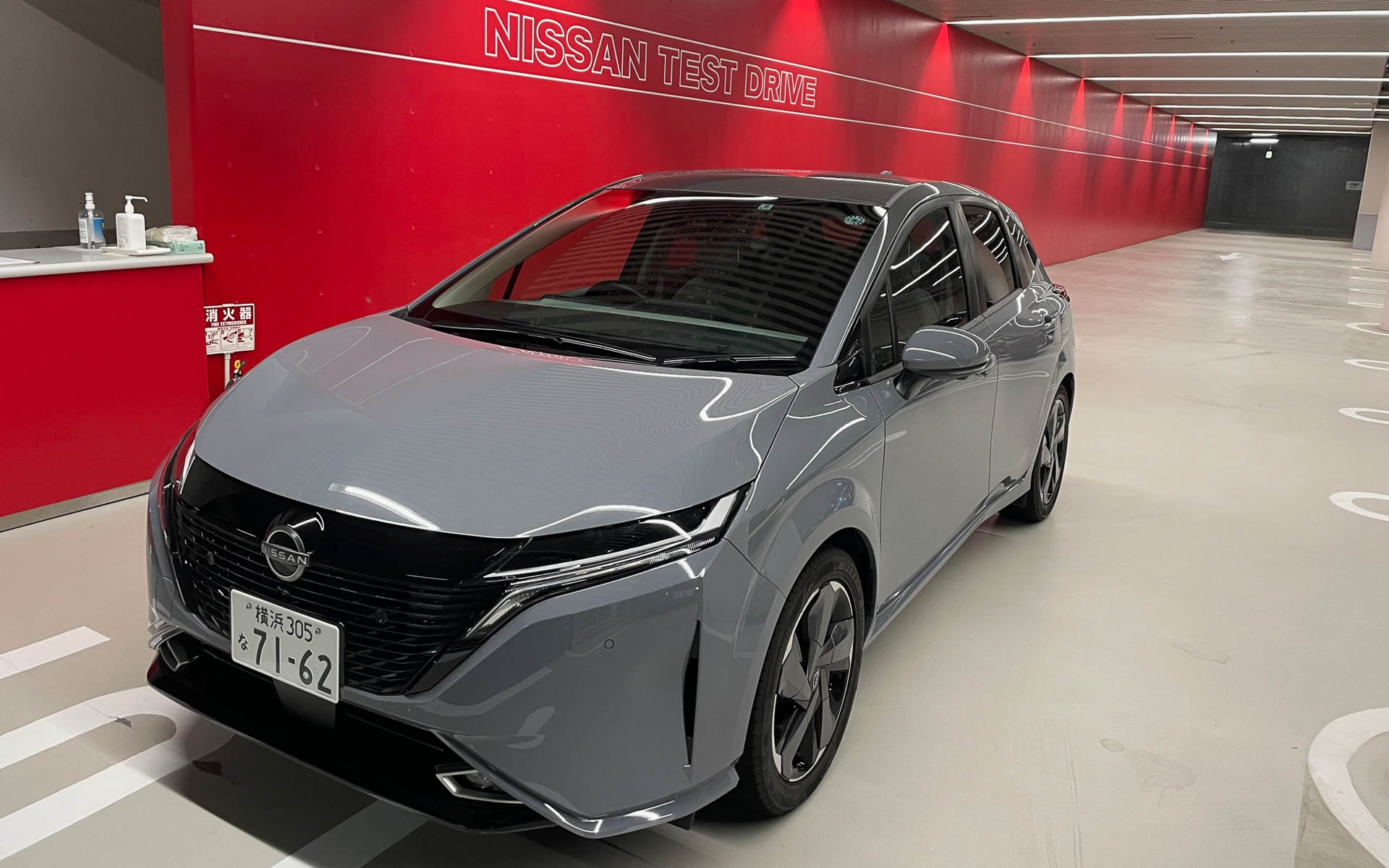 広報車返却場所で別れの1カット