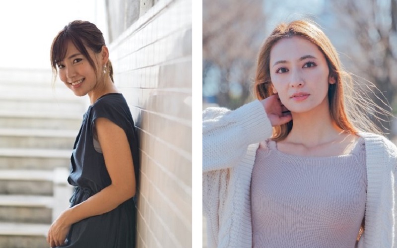 笠原美香さん（左）と近藤みやびさん（右）