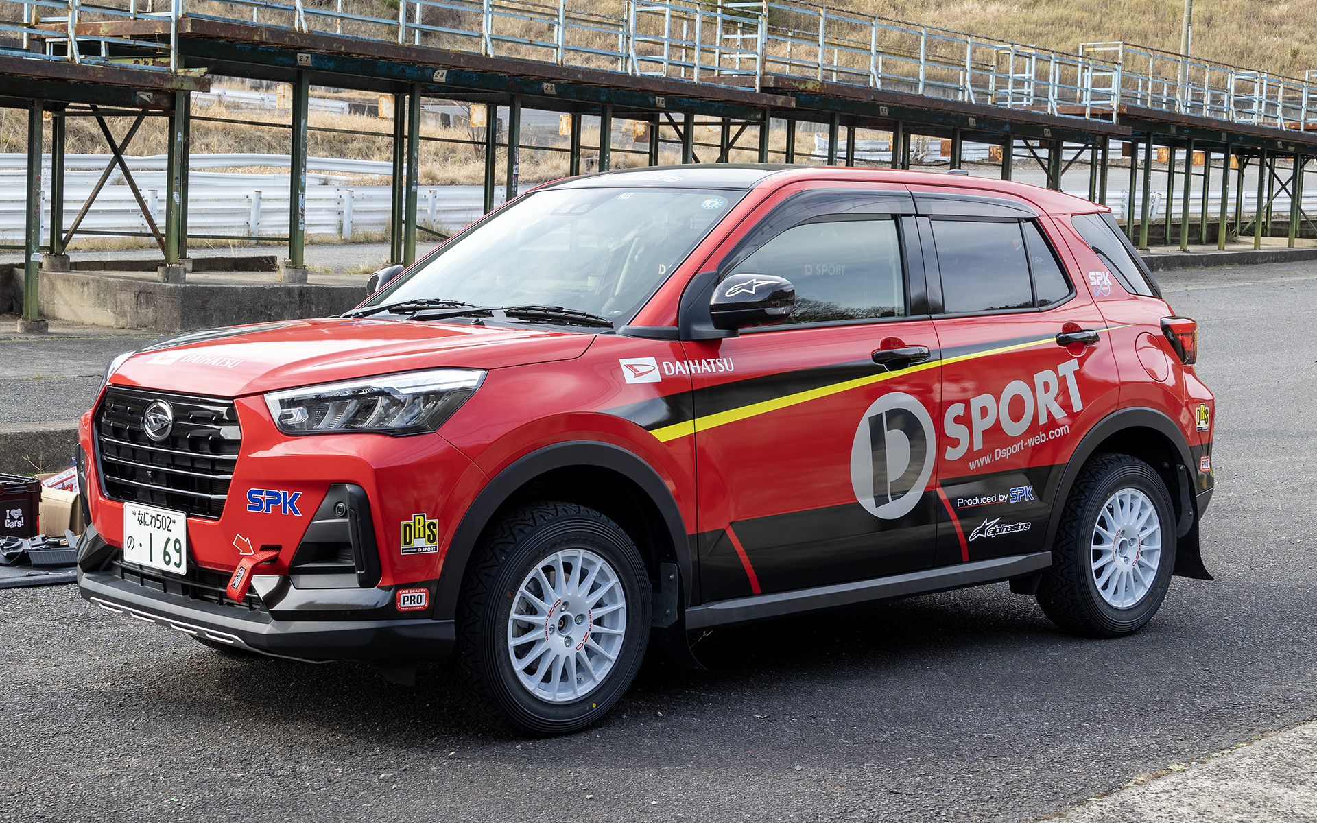 TOYOTA GAZOO Racing ラリーチャレンジに参戦するダイハツ ロッキー