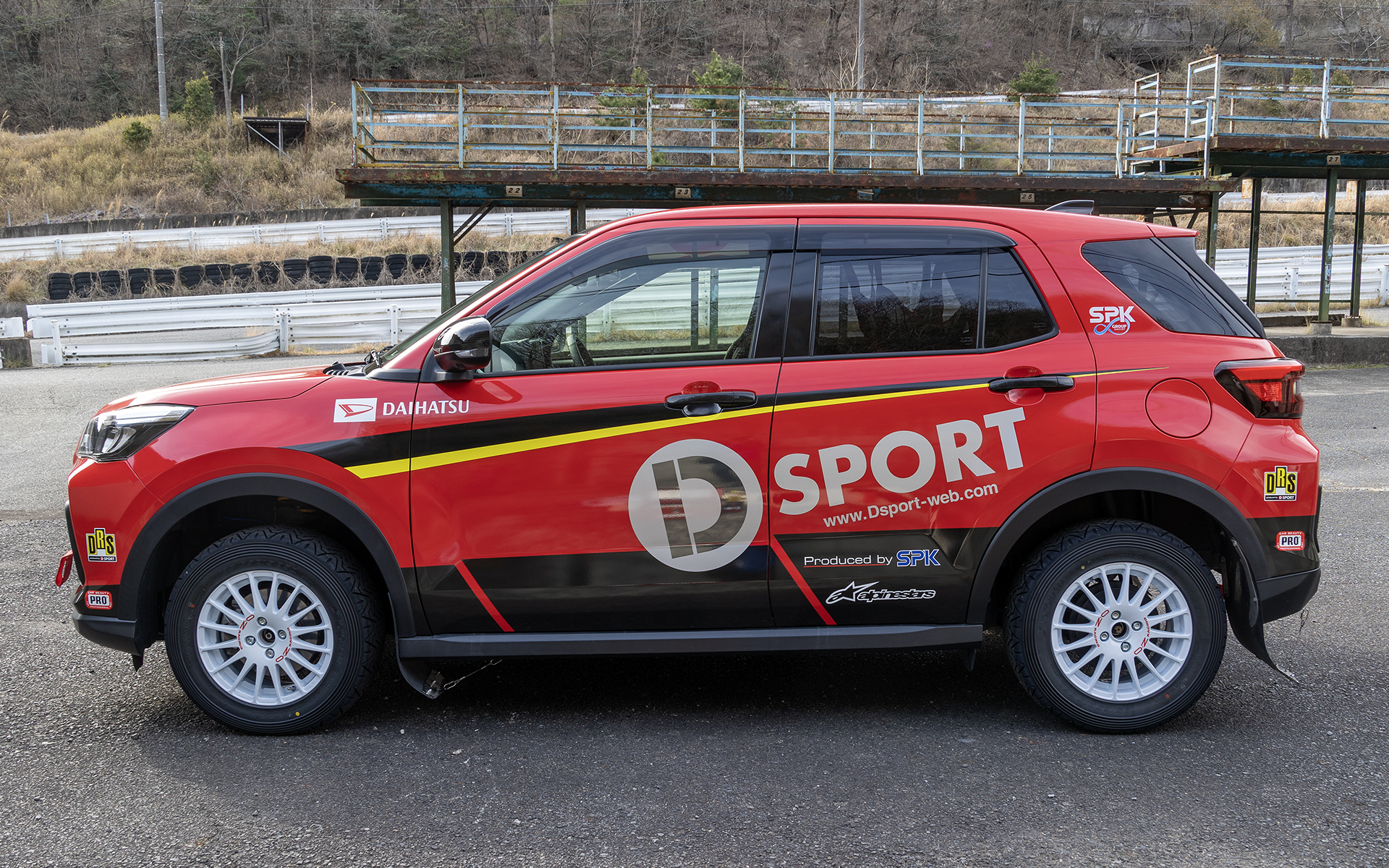 TOYOTA GAZOO Racing ラリーチャレンジに参戦するダイハツ ロッキー