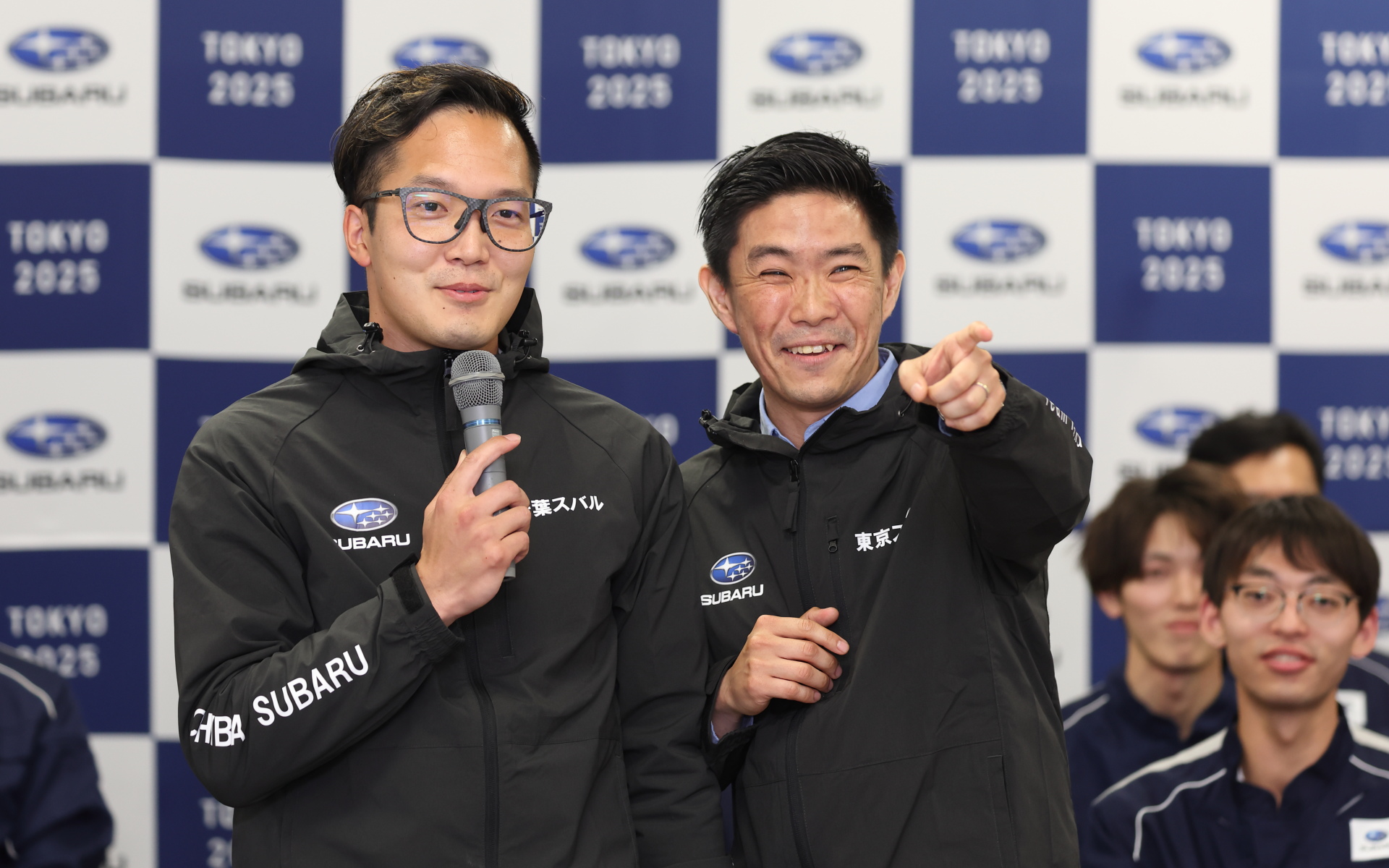 これからトップ争いを繰り広げるであろう2人はチームのムードメーカーでもある。発表会の雰囲気も終始和やかであった