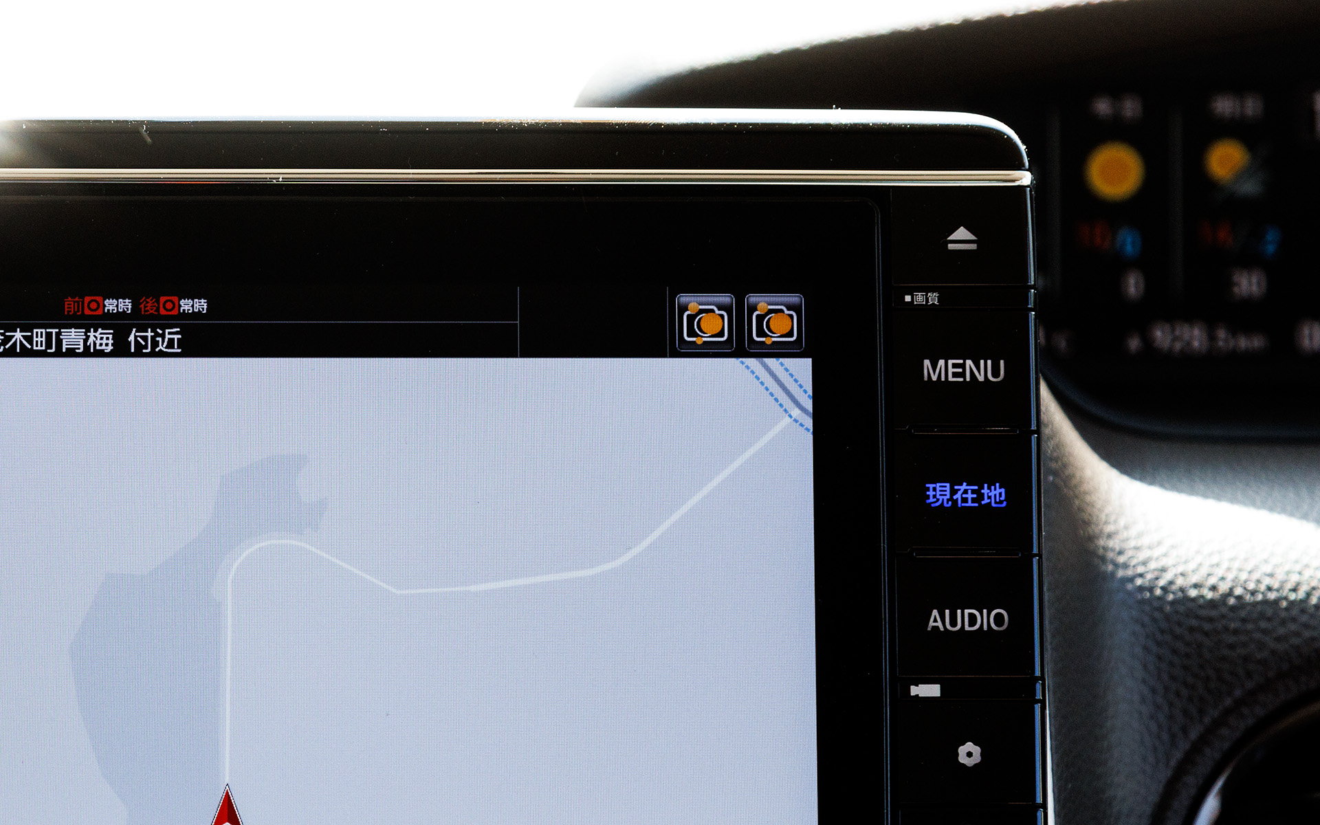 汚れなどでカメラが利用できないことも教えてくれる