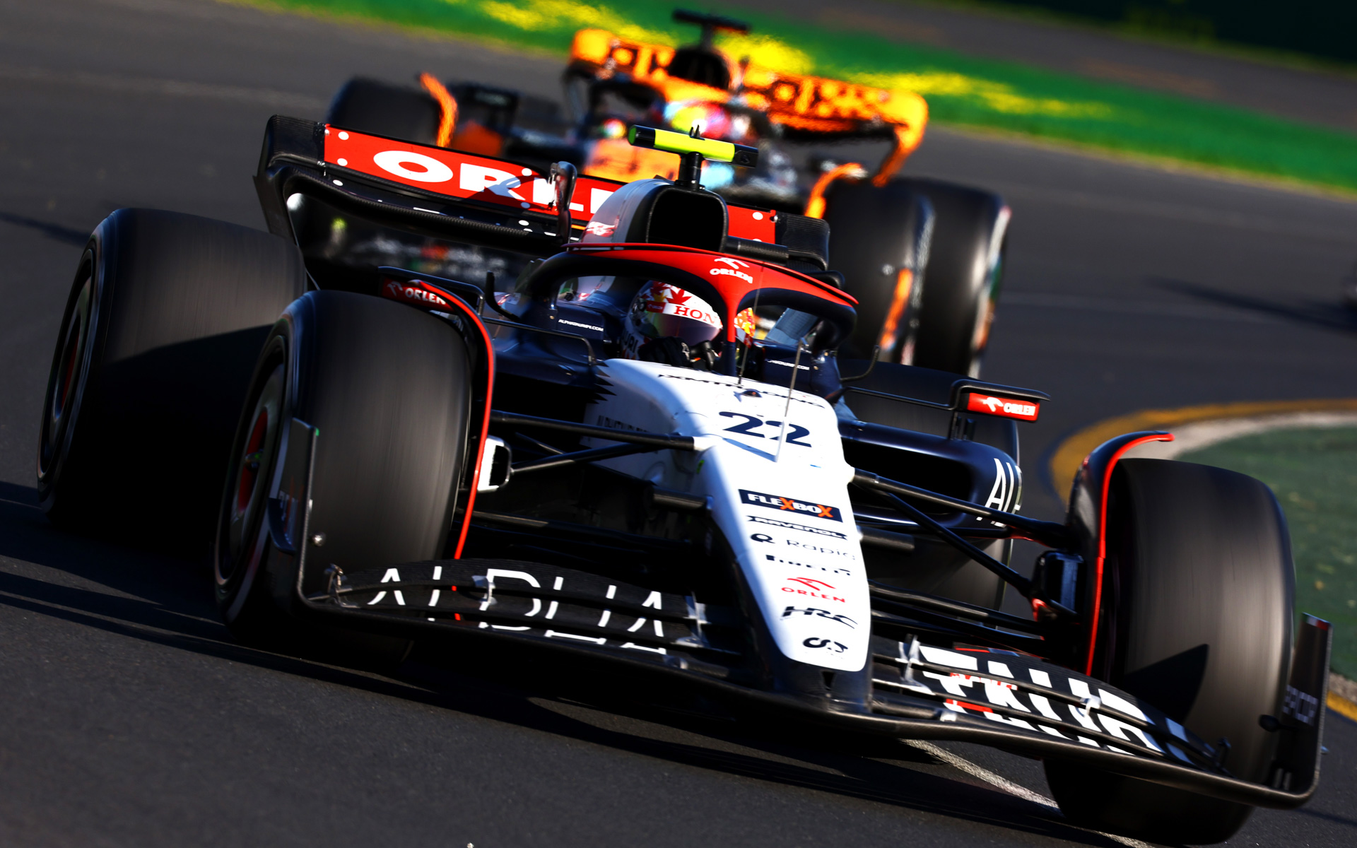 10位で今季初ポイントを獲得した角田裕毅選手（C）Getty Images / Red Bull Content Pool