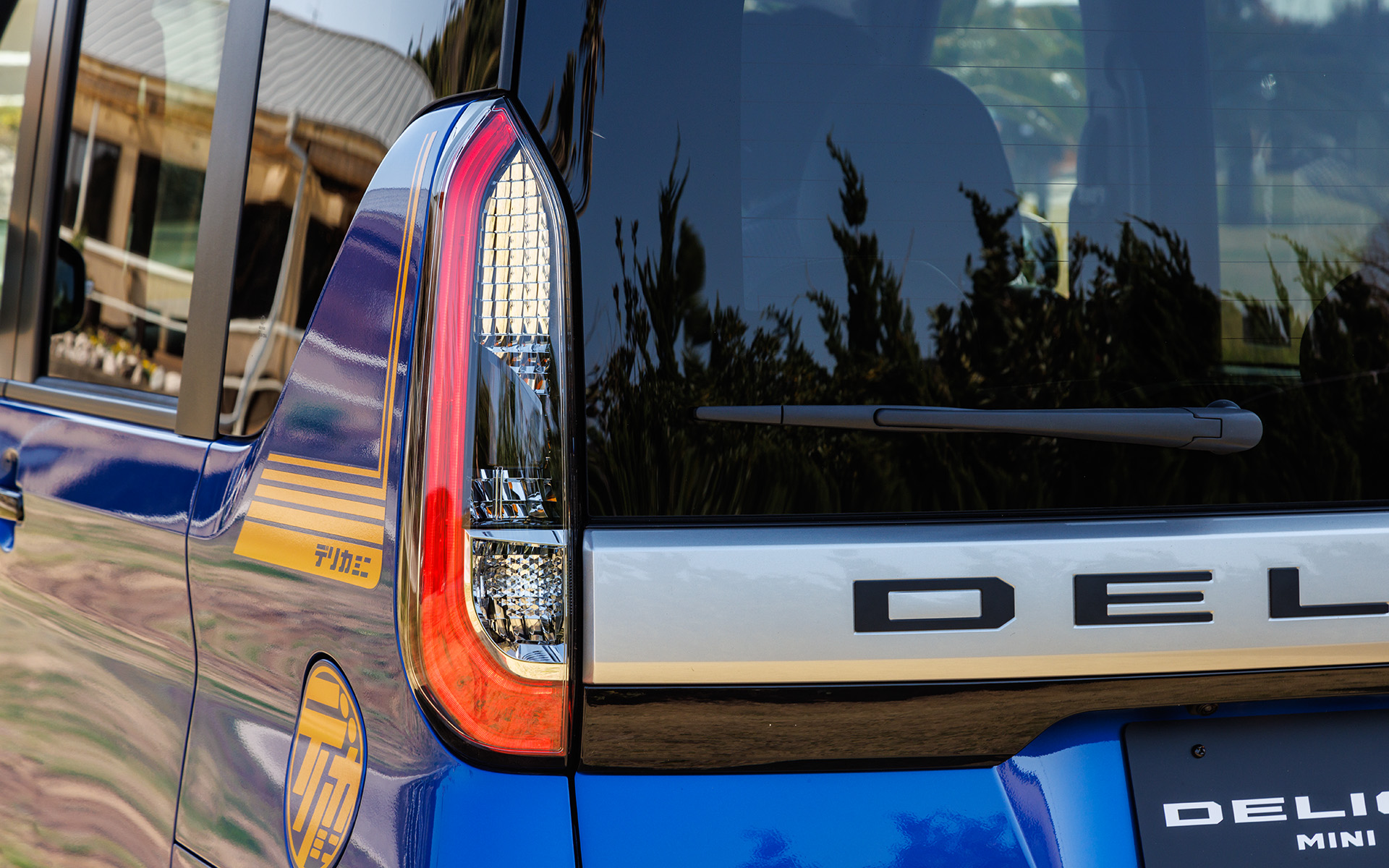 リアコンビランプの点灯パターン。こちらもLEDタイプ