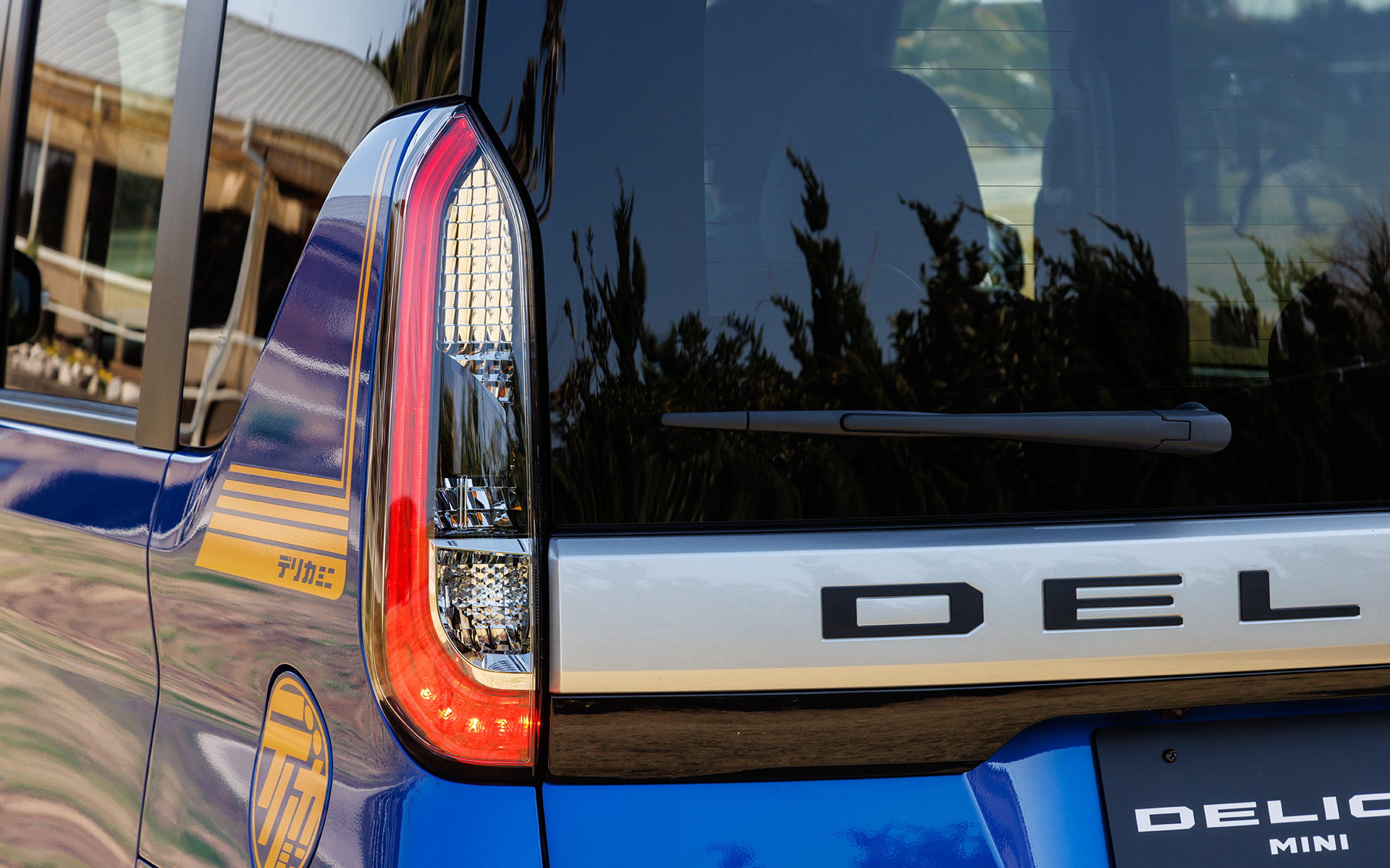 リアコンビランプの点灯パターン。こちらもLEDタイプ