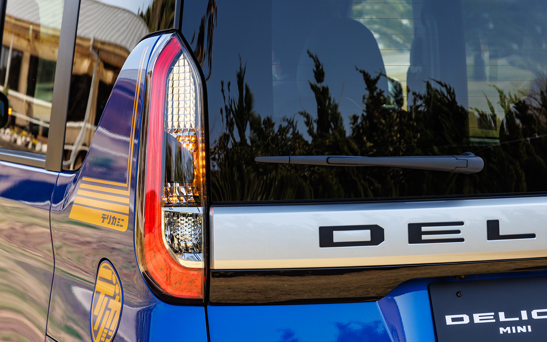 リアコンビランプの点灯パターン。こちらもLEDタイプ