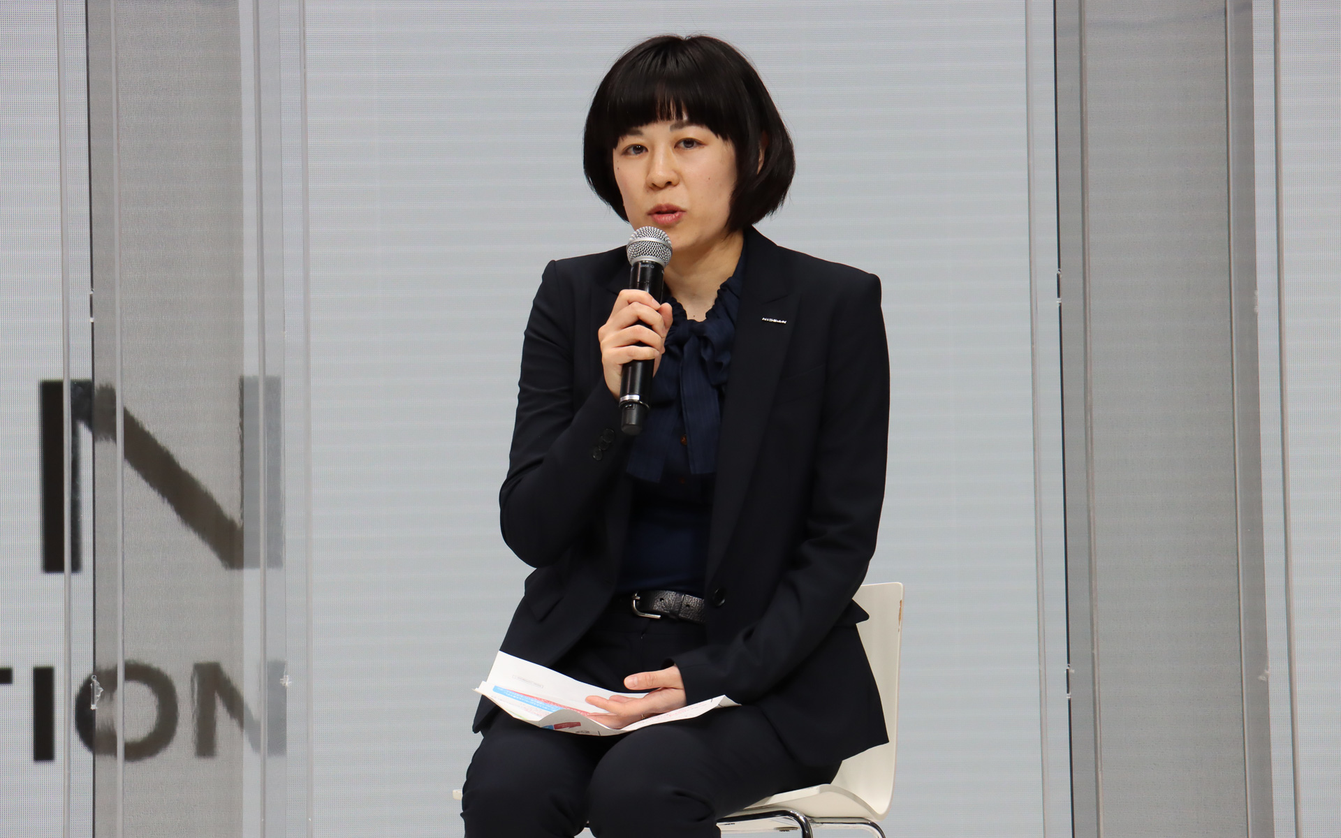 パワートレイン・EV技術開発本部の堀内あかり氏