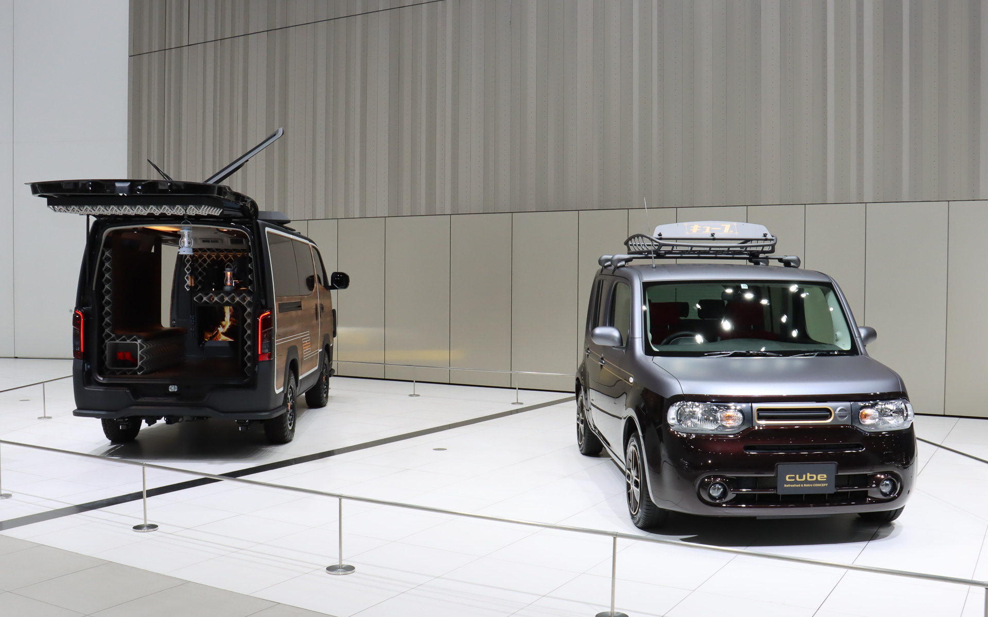 ギャラリー内には「東京オートサロン2023」に出展されたコンセプトカーも展示