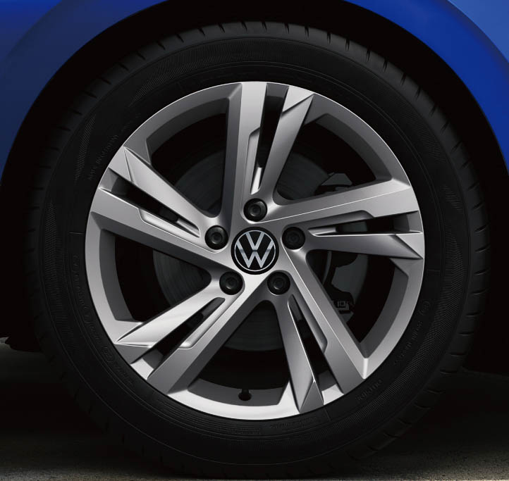 ゴルフ/ゴルフ ヴァリアント eTSI/TDI R-Line プラチナム エディションの17インチアルミホイール