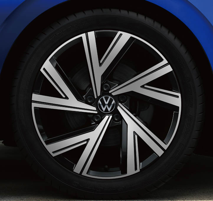 ゴルフ/ゴルフ ヴァリアント eTSI/TDI R-Line プラチナム エディションの18インチアルミホイール