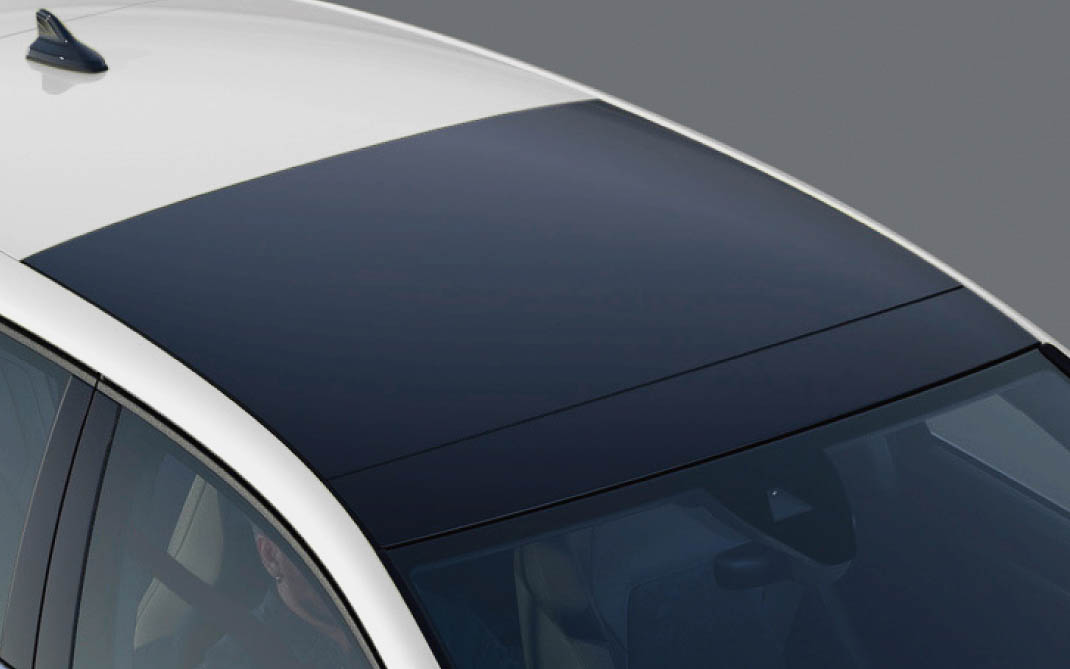ゴルフ ヴァリアント eTSI/TDI Style、eTSI/TDI R-Lineにオプション設定される、電動パノラマスライディングルーフ（電動サンシェード、UVカット機能付）