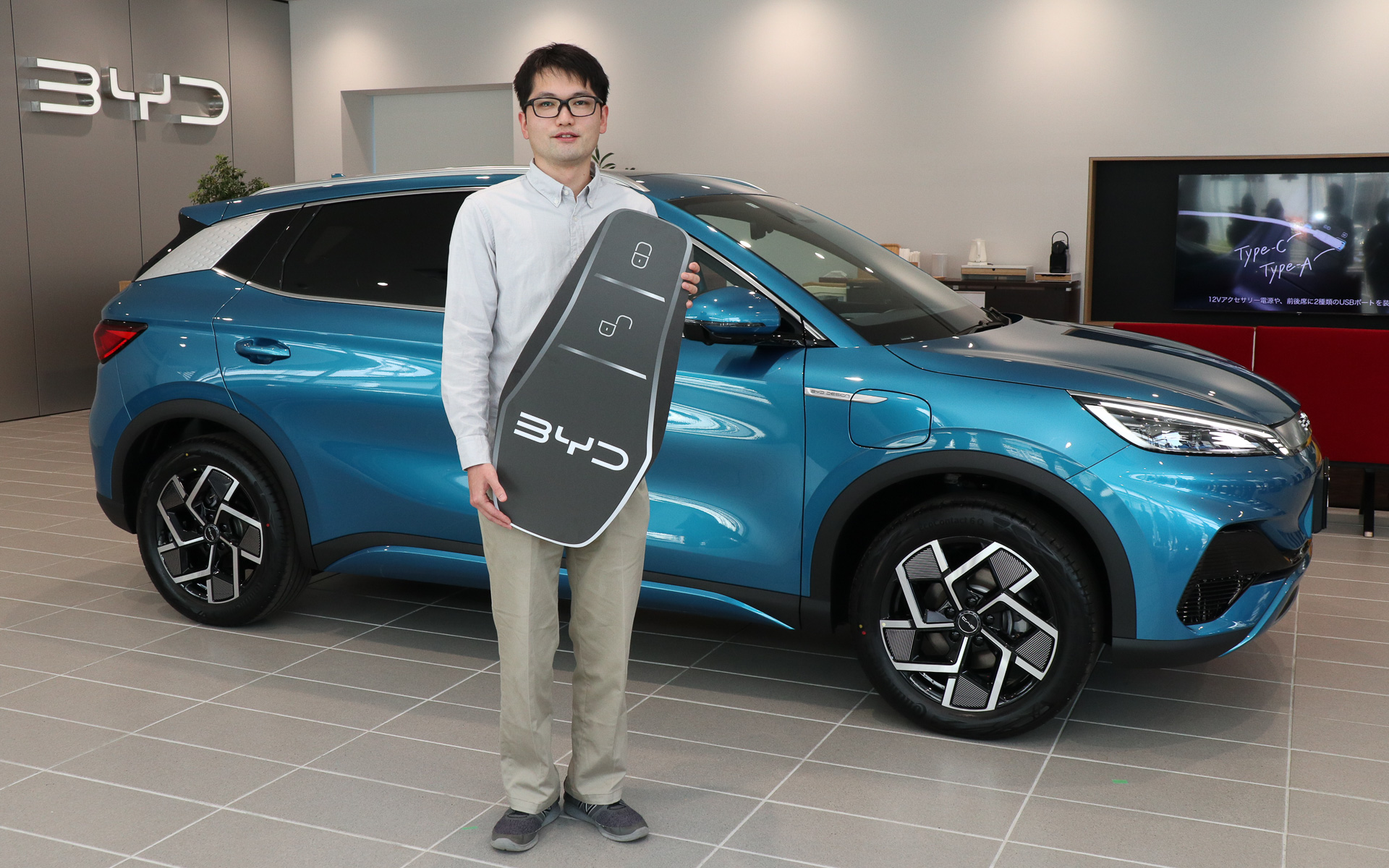 ATTO 3を購入したオオタさん