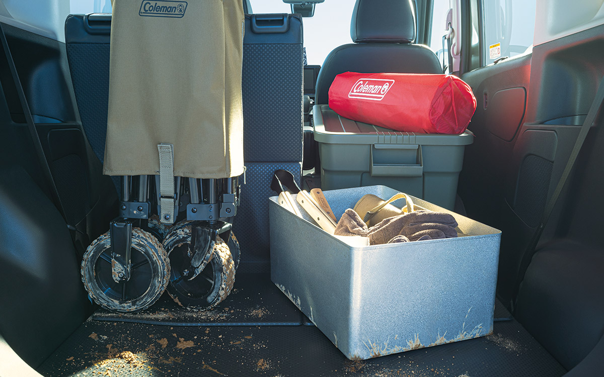 新型デリカミニのインテリア