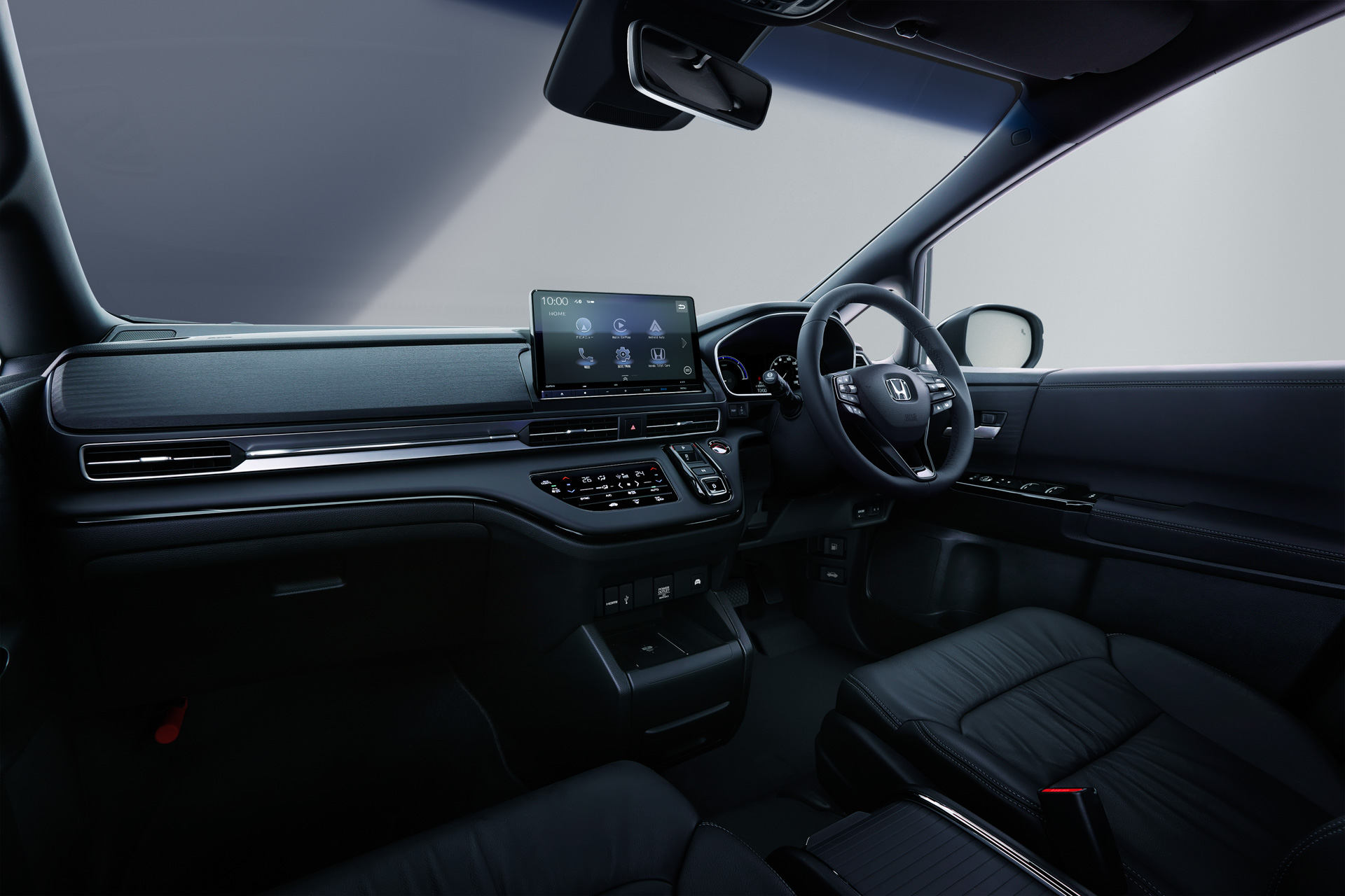 ODYSSEY改良モデル純正アクセサリー「11.4インチ Honda CONNECTナビ」装着イメージ