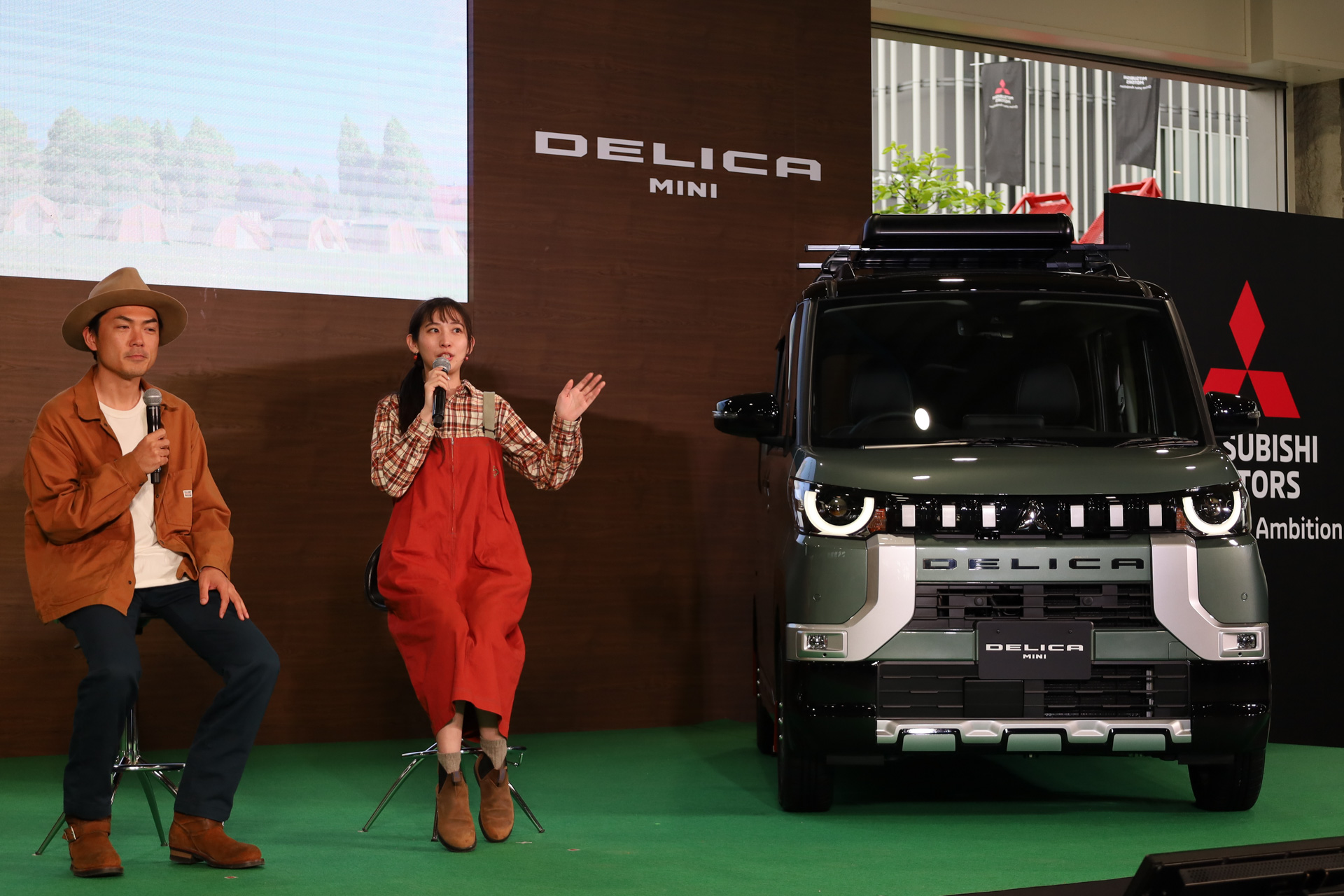 たけだバーベキューさんと森風美さんによるトークショーなども展開された