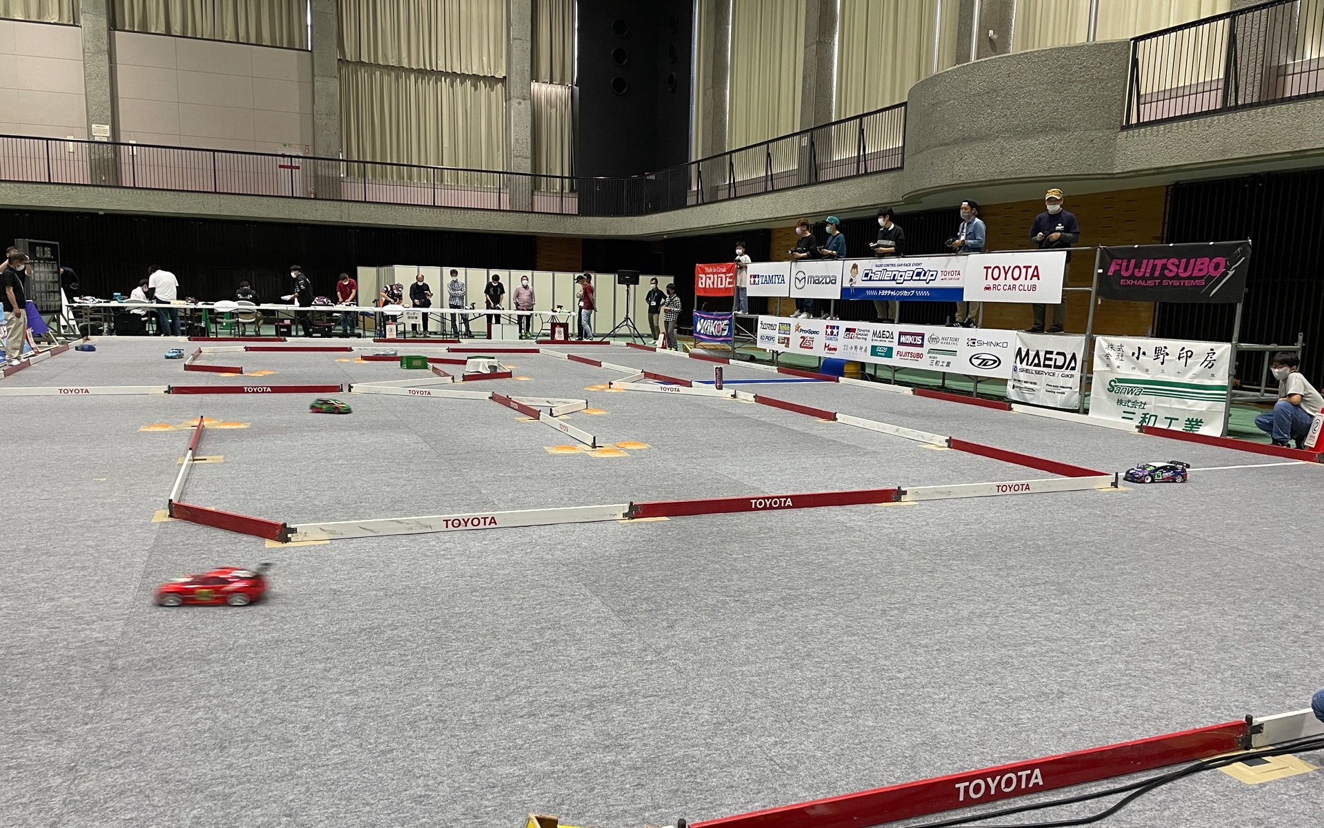 過去の「トヨタチャレンジカップ」の模様