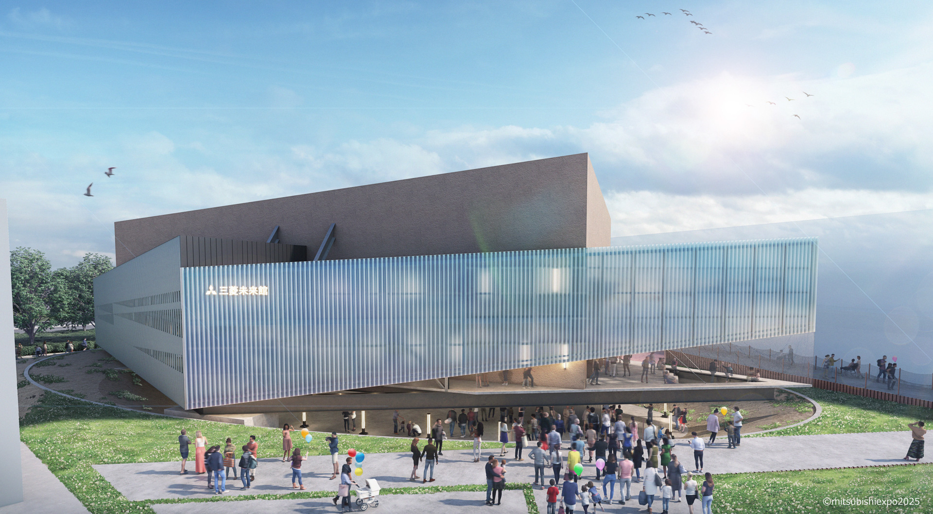 パビリオンの外観イメージ