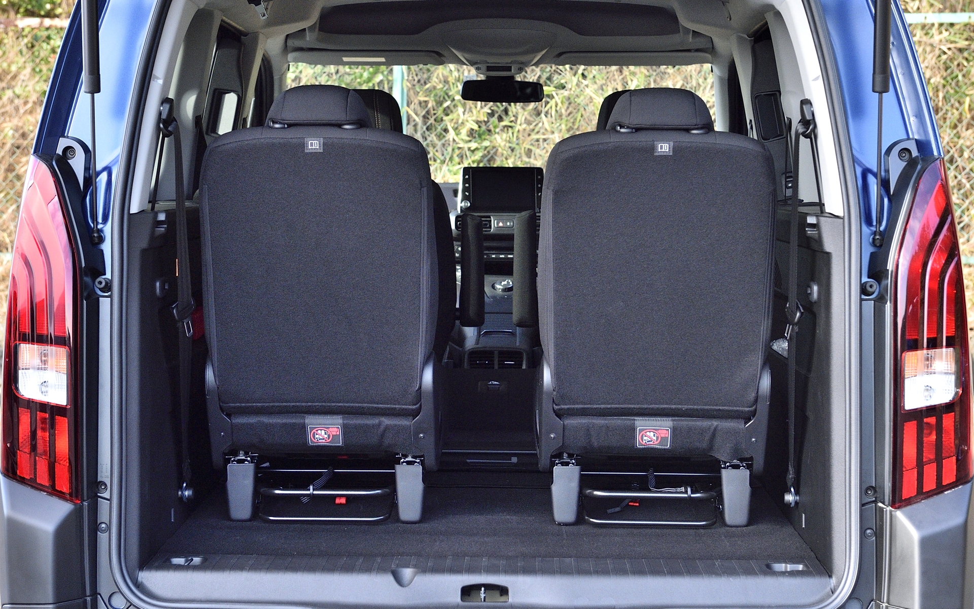 3列目シートを装着した状態