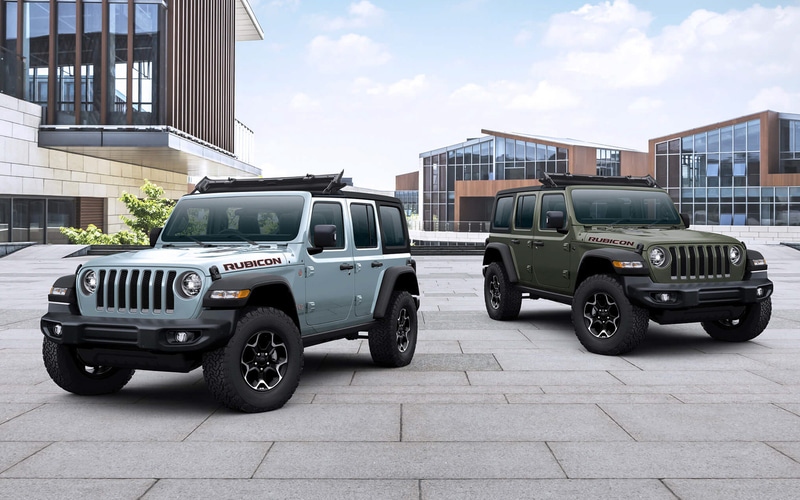 ジープ、開閉式ソフトトップ採用の「ラングラー ルビコン」250台限定車