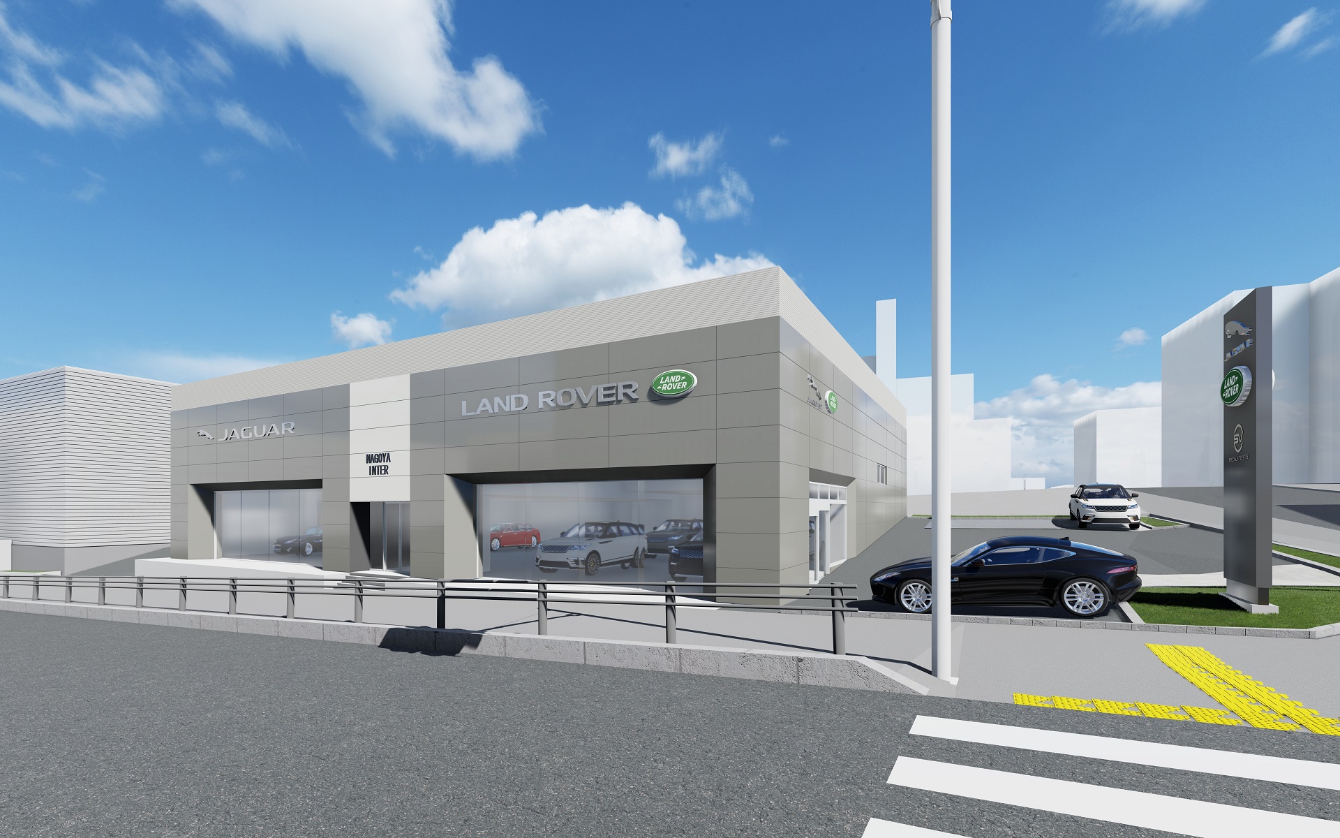 4月15日に「SVスペシャリストセンター」を新設するジャガー・ランドローバー名古屋インター（イメージ）