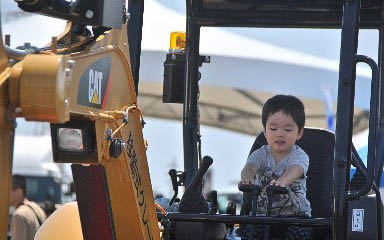 働くのりもの搭乗体験のイメージ