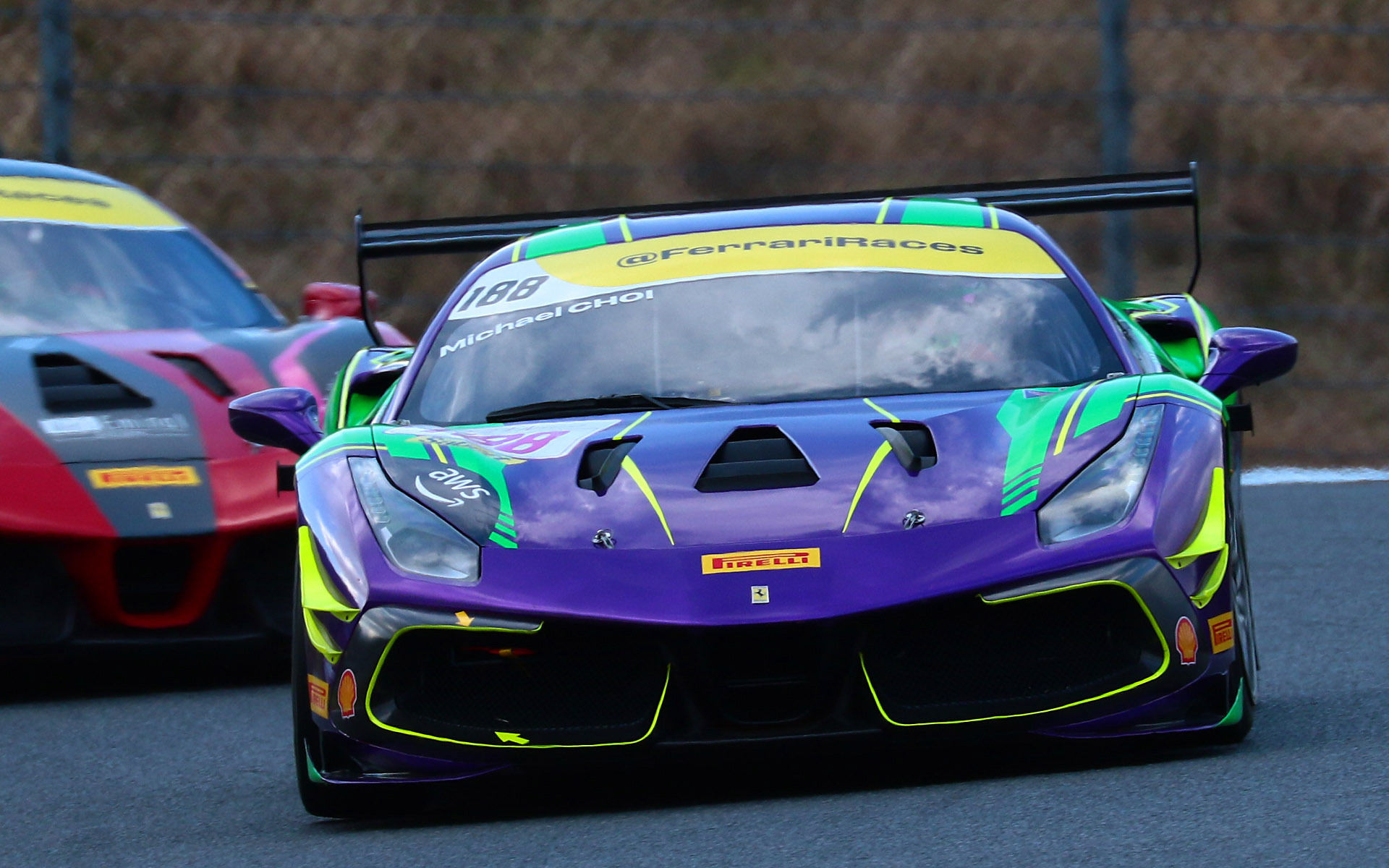 チャレンジ・シリーズで利用されている488 Challenge Evo