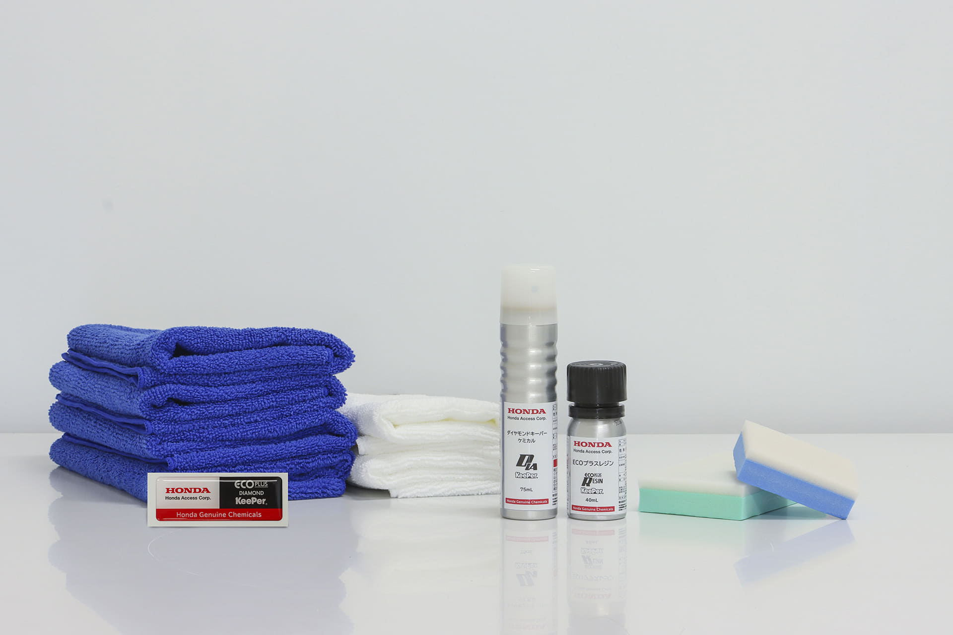 「ECOプラスダイヤモンドキーパー」の液剤クロスセット