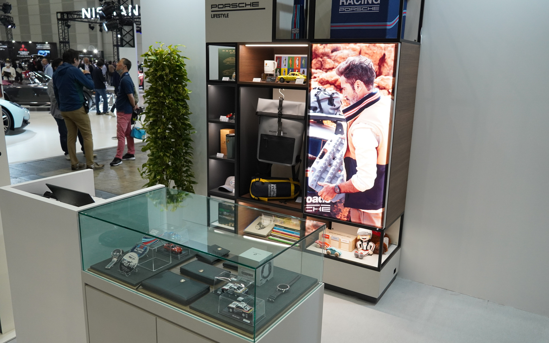 グッズ販売コーナーもある