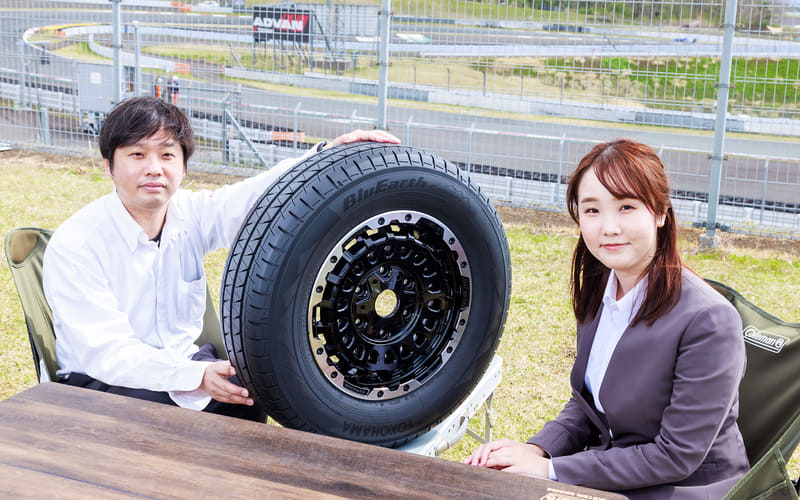 横浜ゴムのキャンピングカー専用タイヤ「ブルーアース・キャンパー