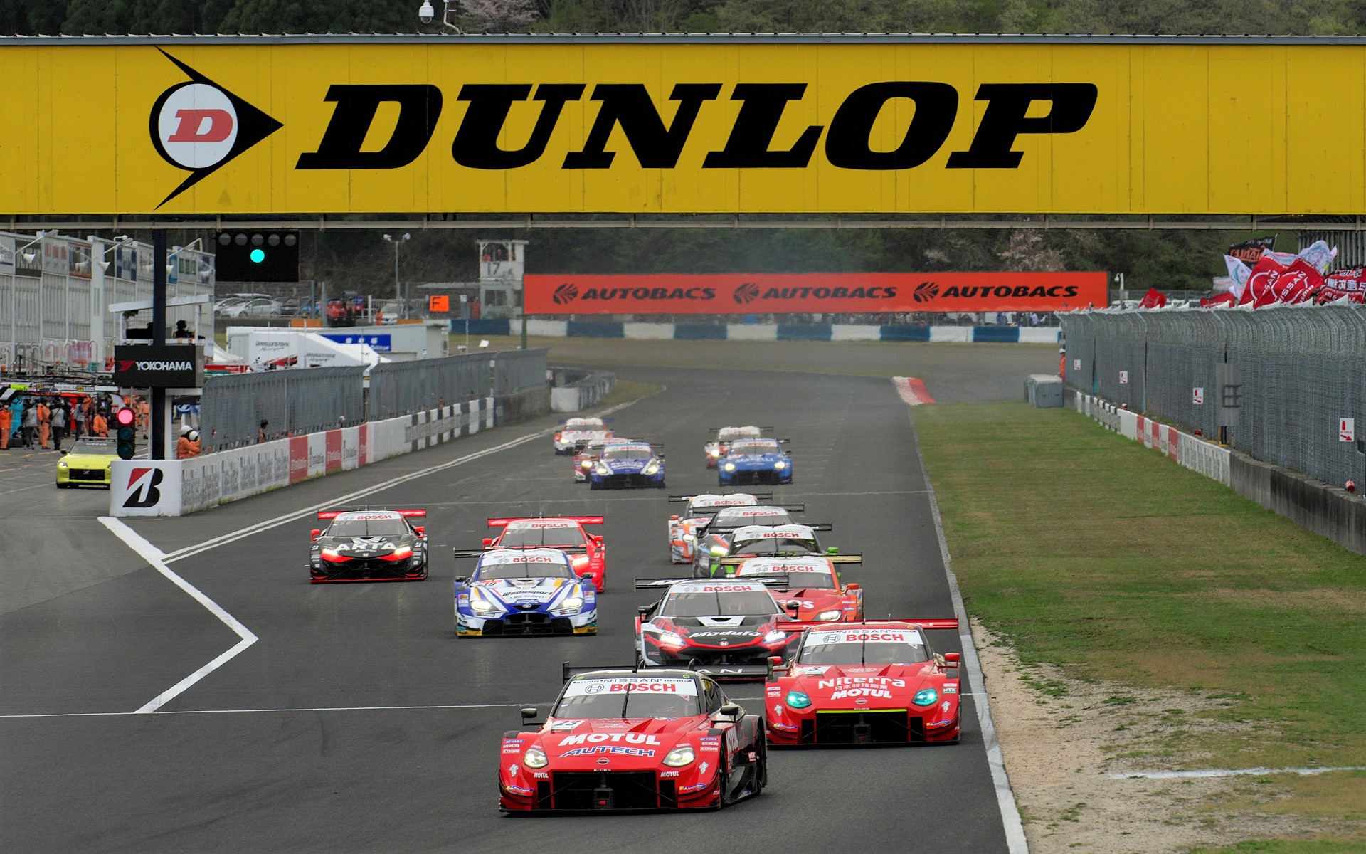 画像］SUPER GT2023開幕戦 岡山決勝 悪天候や度重なる赤旗中断で