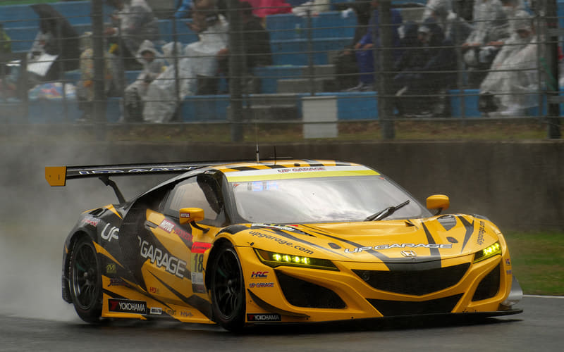 SUPER GT2023開幕戦 岡山決勝 悪天候や度重なる赤旗中断で混乱を