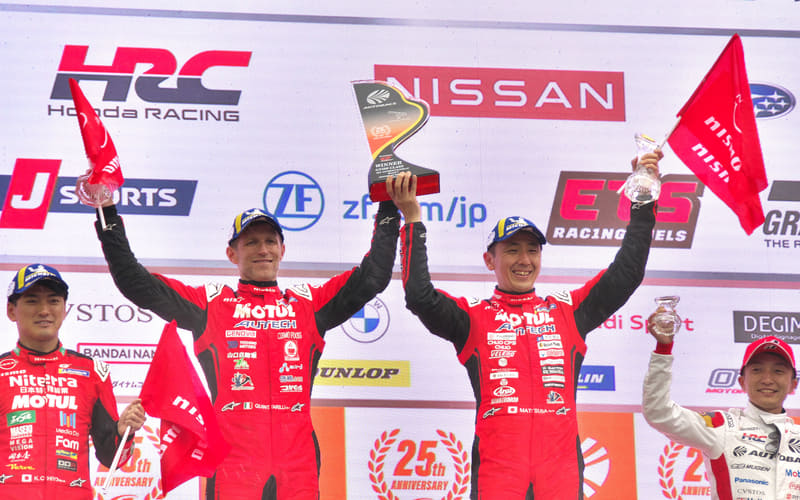 SUPER GT2023開幕戦 岡山決勝 悪天候や度重なる赤旗中断で混乱を