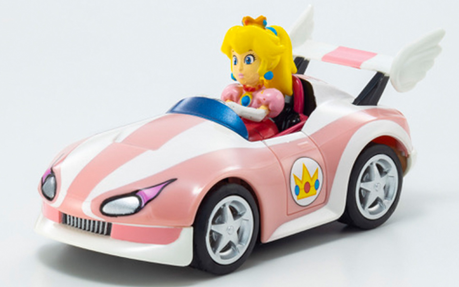 ワイルドスター ピーチ姫（TV054P）、46×46×96mm（幅×奥行き×高さ）、重量：33g、対象年齢：6才以上