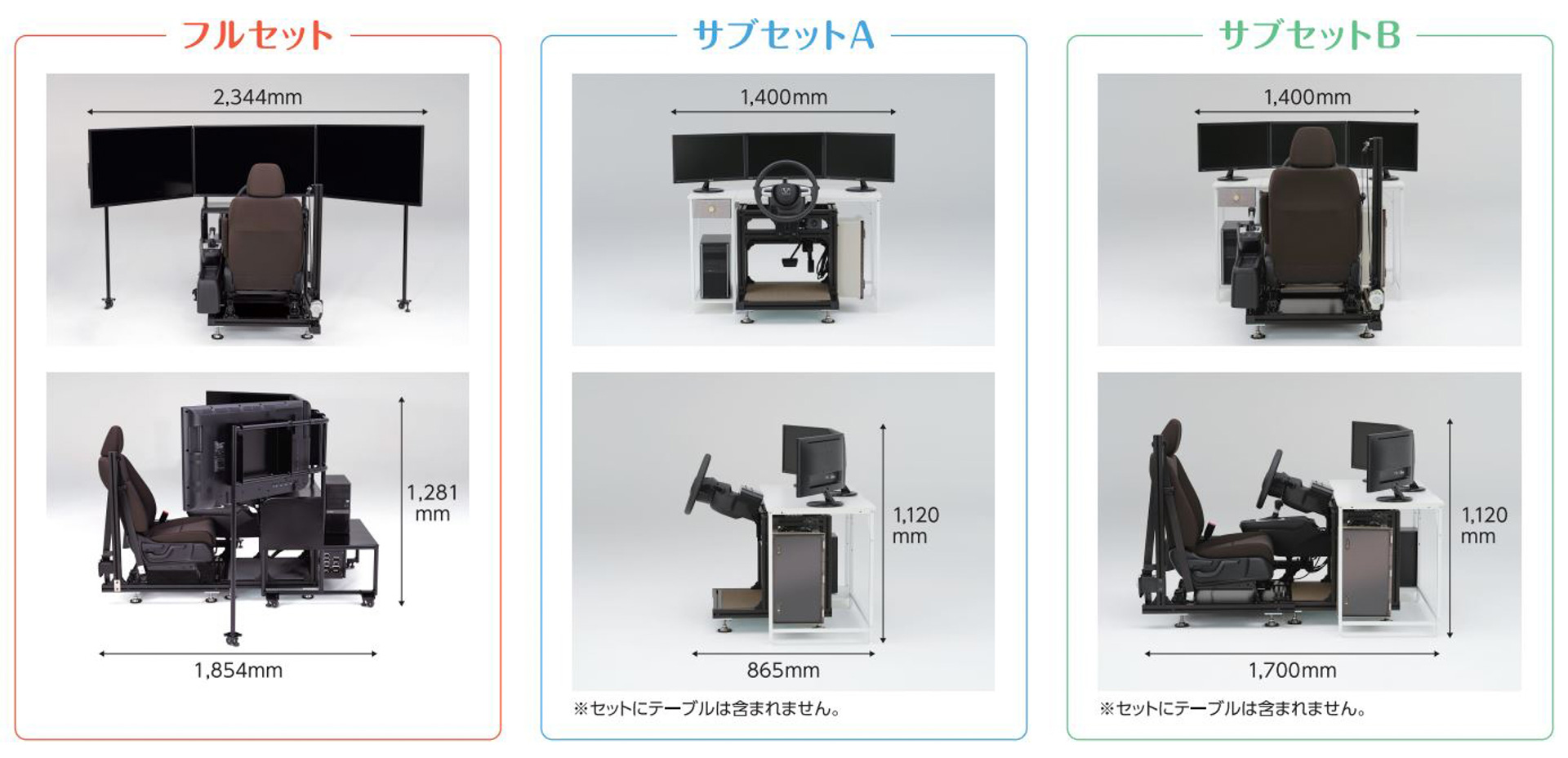 販売ラインアップ