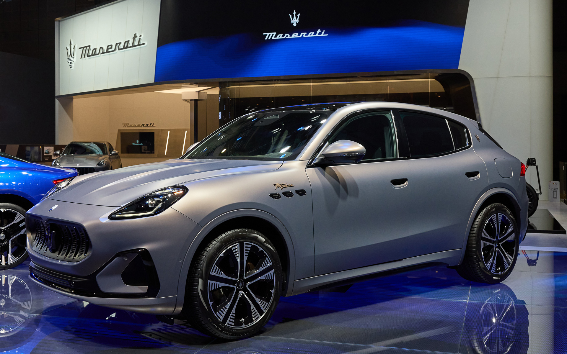 上海モーターショー2023で世界初公開された新型「グレカーレ フォルゴーレ」