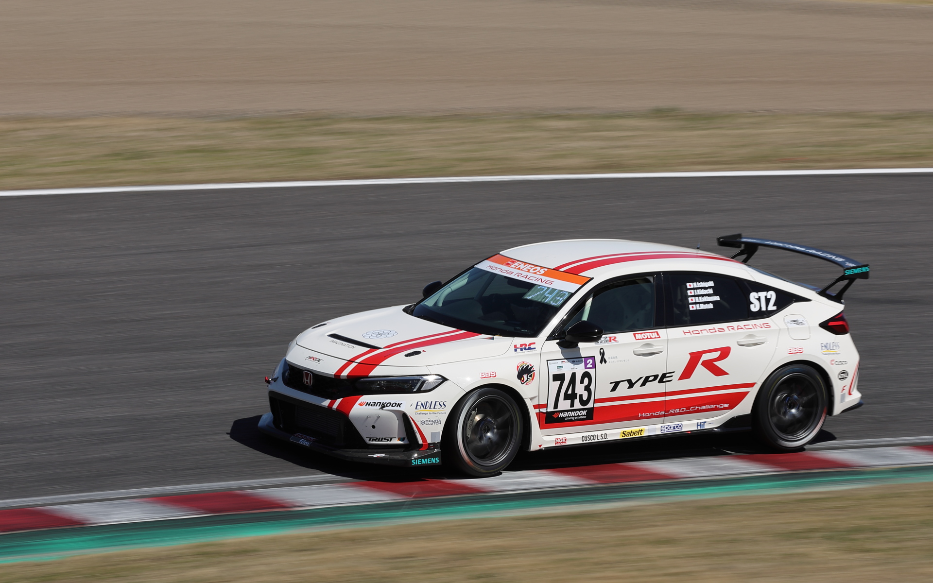 “Honda R&D Challenge”のシビック TYPE R